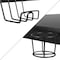 Flash Furniture Black Gaming Desk and Chair Set with Cup Holder BLN-X10D1904-RD-GG - alternate 3